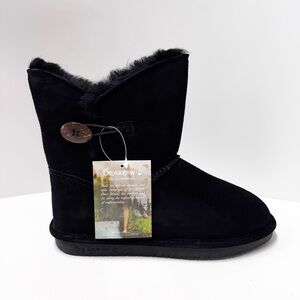 Bearpaw Women's Winter Boot, Rosie, Black, size 10 - NEW